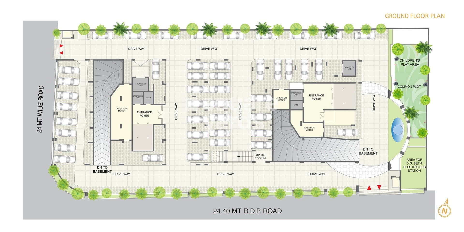 Swara Nandini Skyview Floor Plans