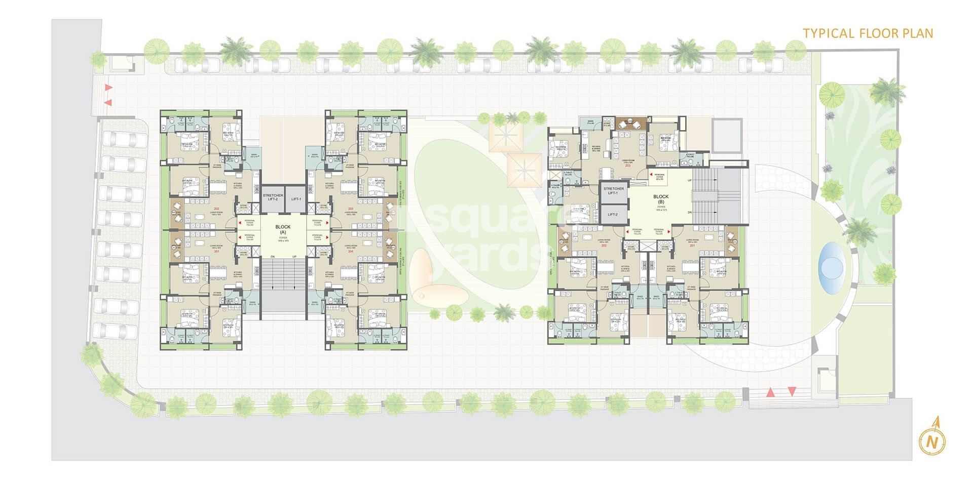 Swara Nandini Skyview Floor Plans