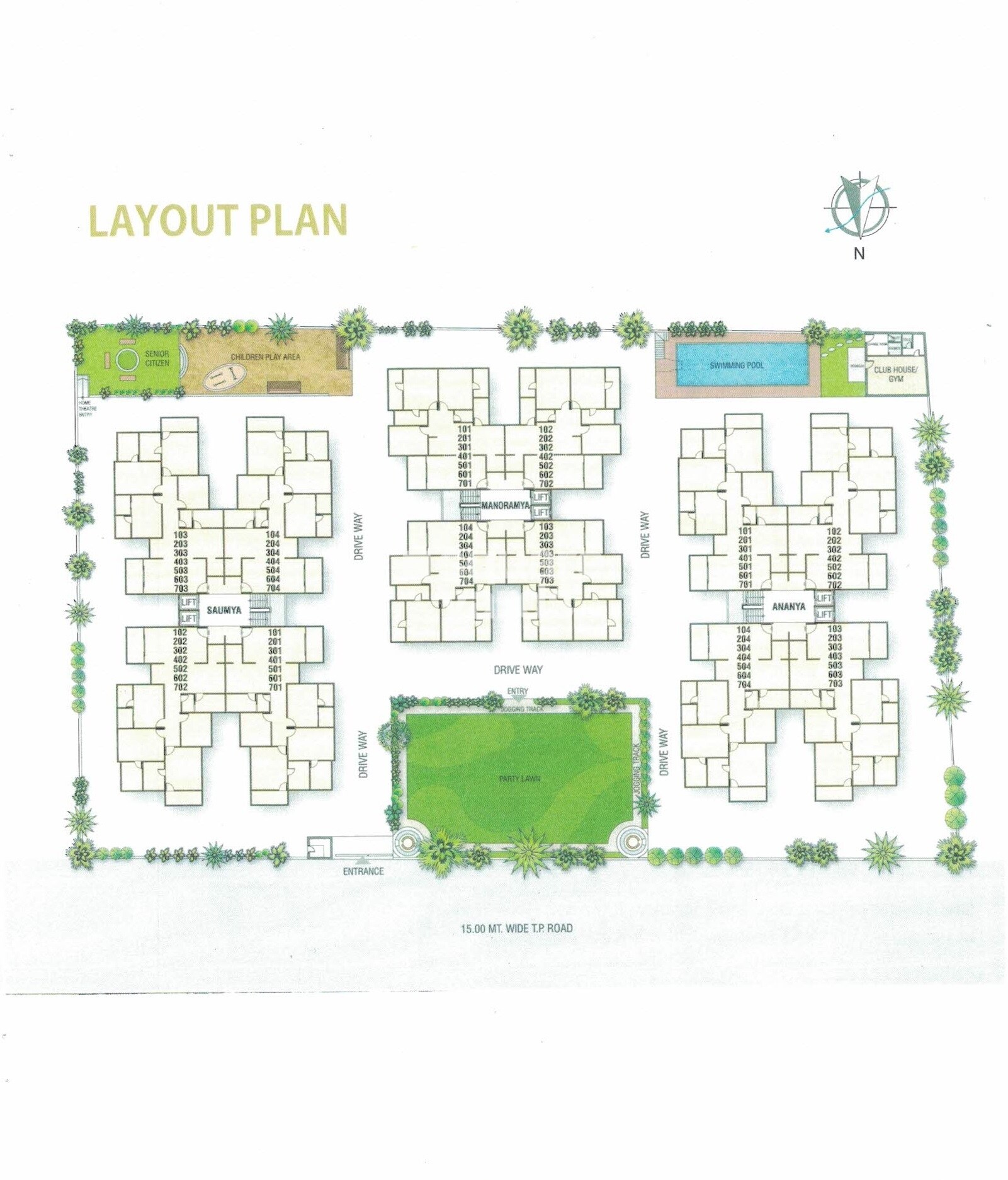 Swastik Harmony Floor Plans