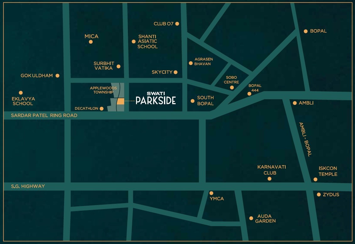 Swati Parkside Location Image