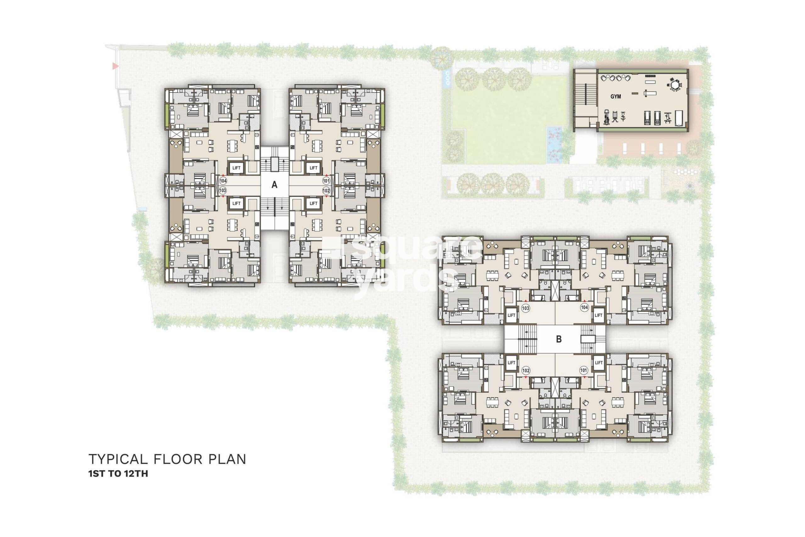 Swati Symphony Floor Plans