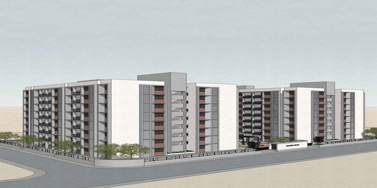 Synthesis Suresha Anew residential project in Navrangpura