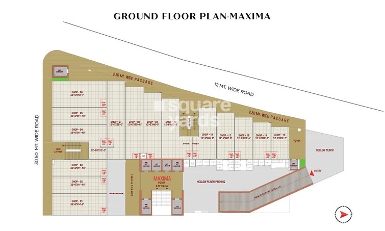 Takshashila More Towers Floor Plans 3