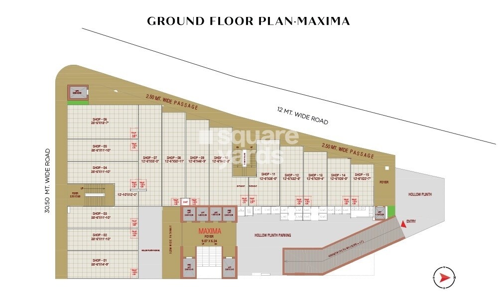 Takshashila More Towers Floor Plans 3