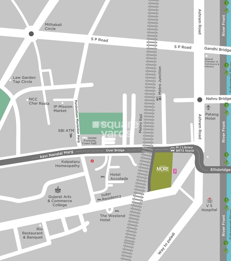 Takshashila More Towers Location Image