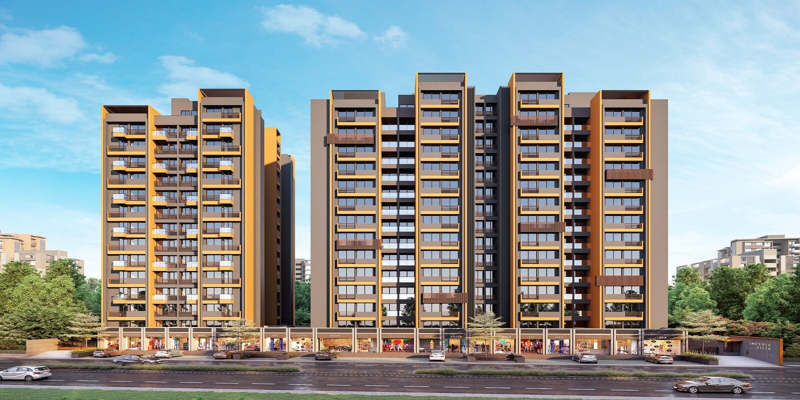 TCC Imperia Vista residential project in Zundal