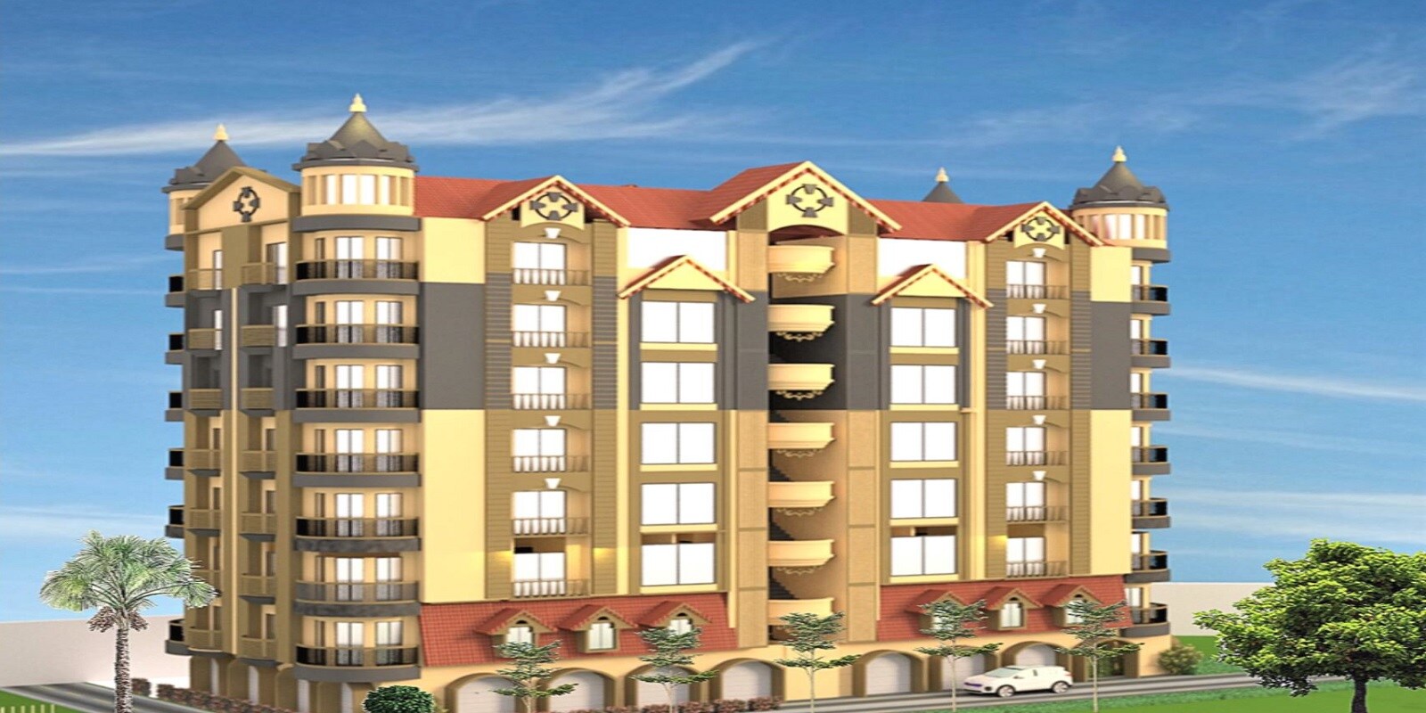 Tej 34 residential project in Vavol