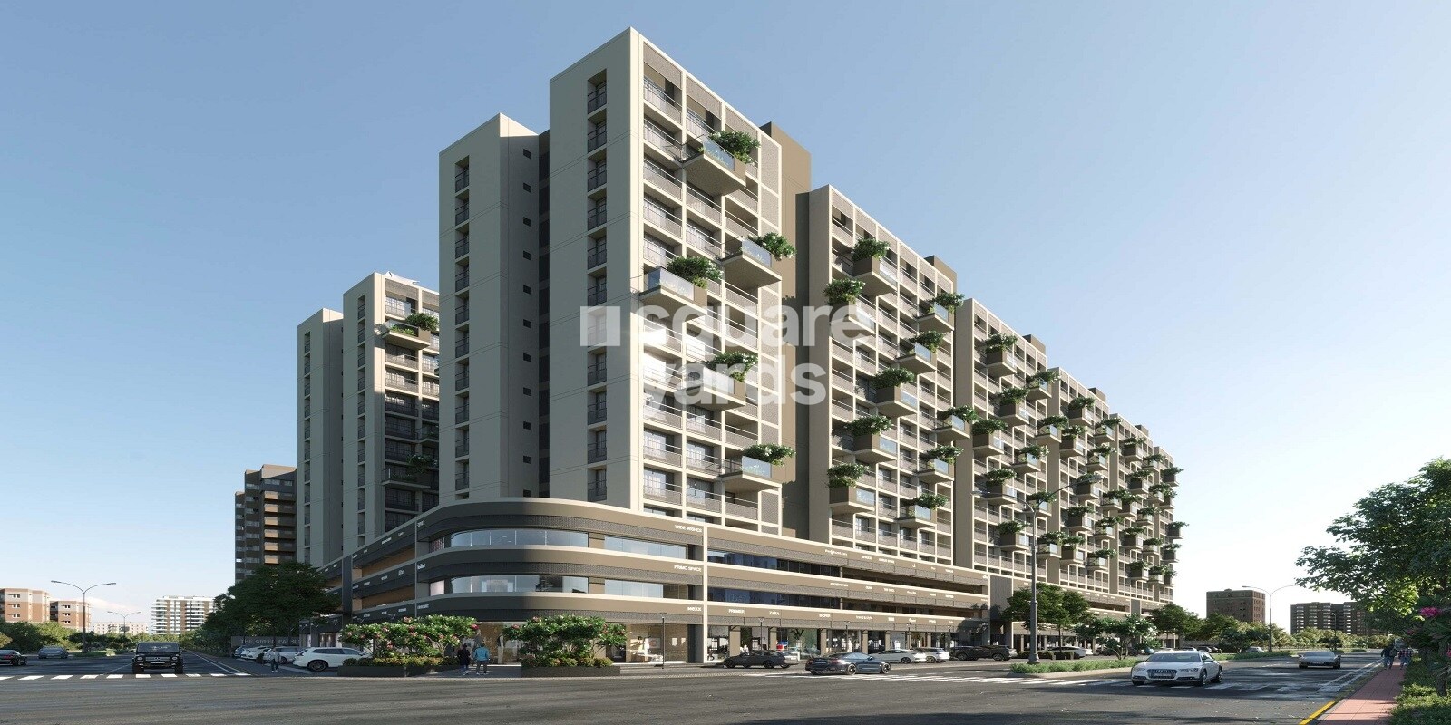 The Green Parmeshwar residential project in Jagatpur