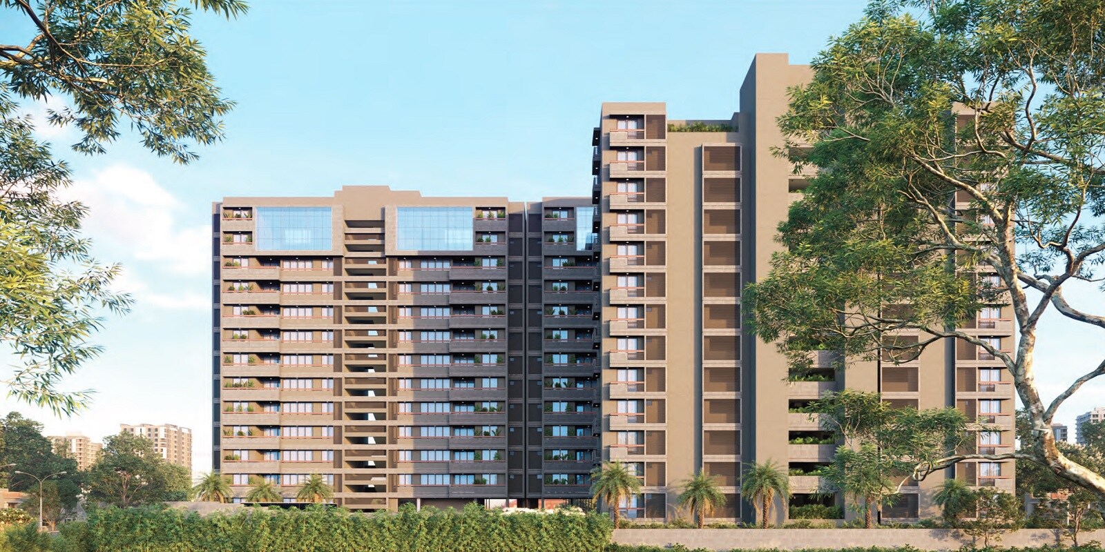 The Palm Altezza residential project in Sargaasan