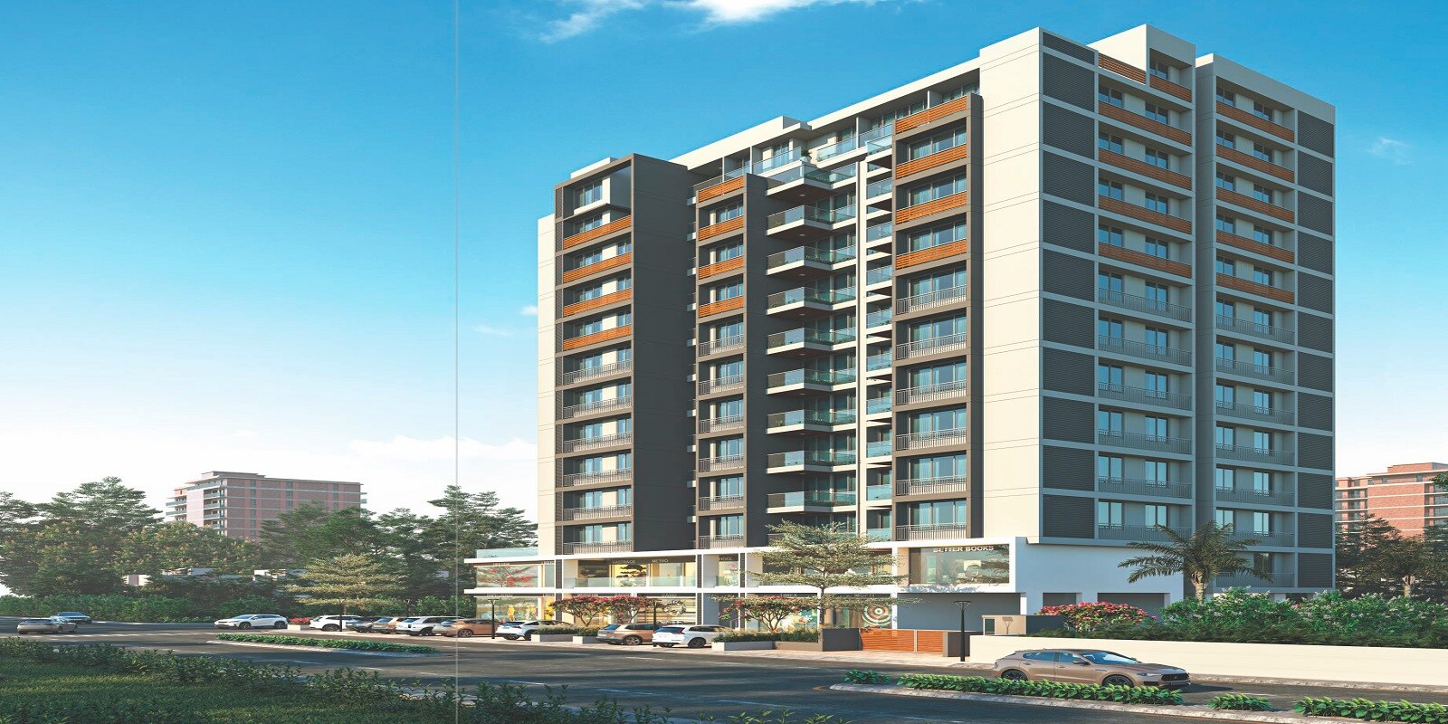 The Spenta Shyama residential project in Vavol