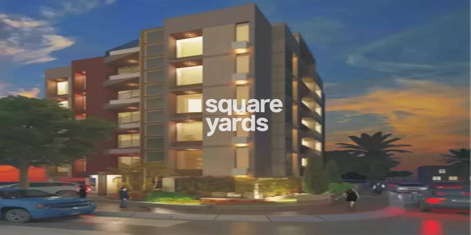 Tirth Silver Castle residential project in Ambawadi