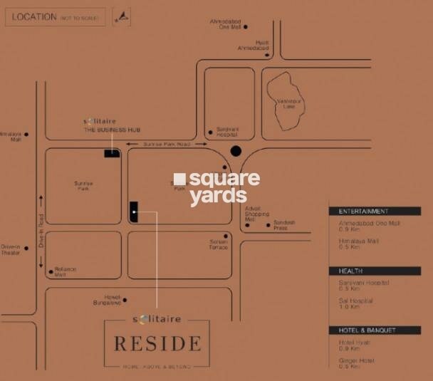 Tirupati Solitaire Reside Location Image