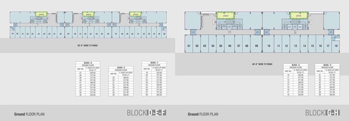 Titanium City Centre Floor Plans