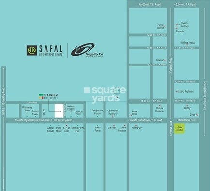 Titanium City Centre Location Image