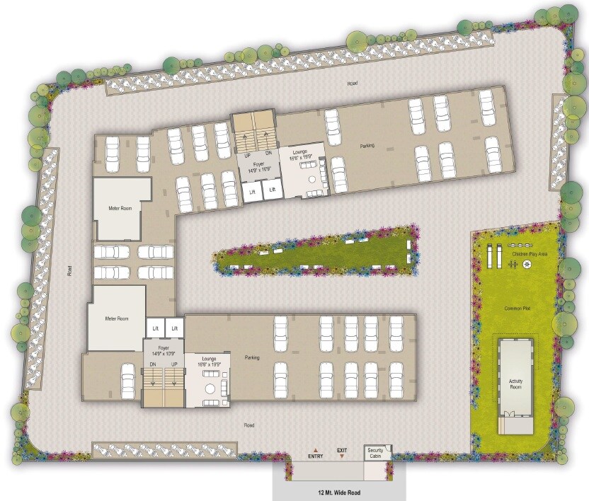 Trilokesh Gulmohar Nirvana Master Plan 1