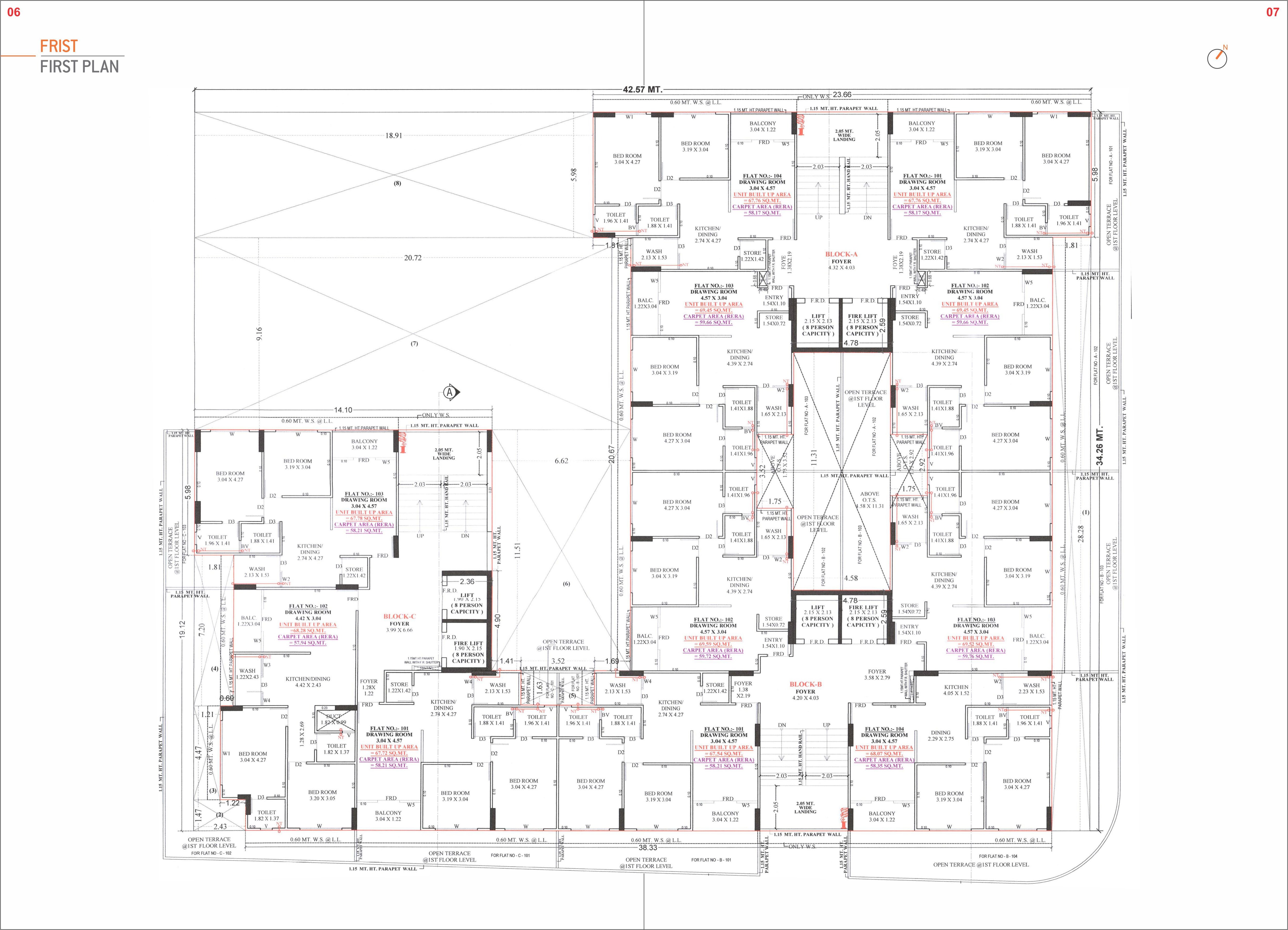 Uma Shlok 99 Floor Plans 2