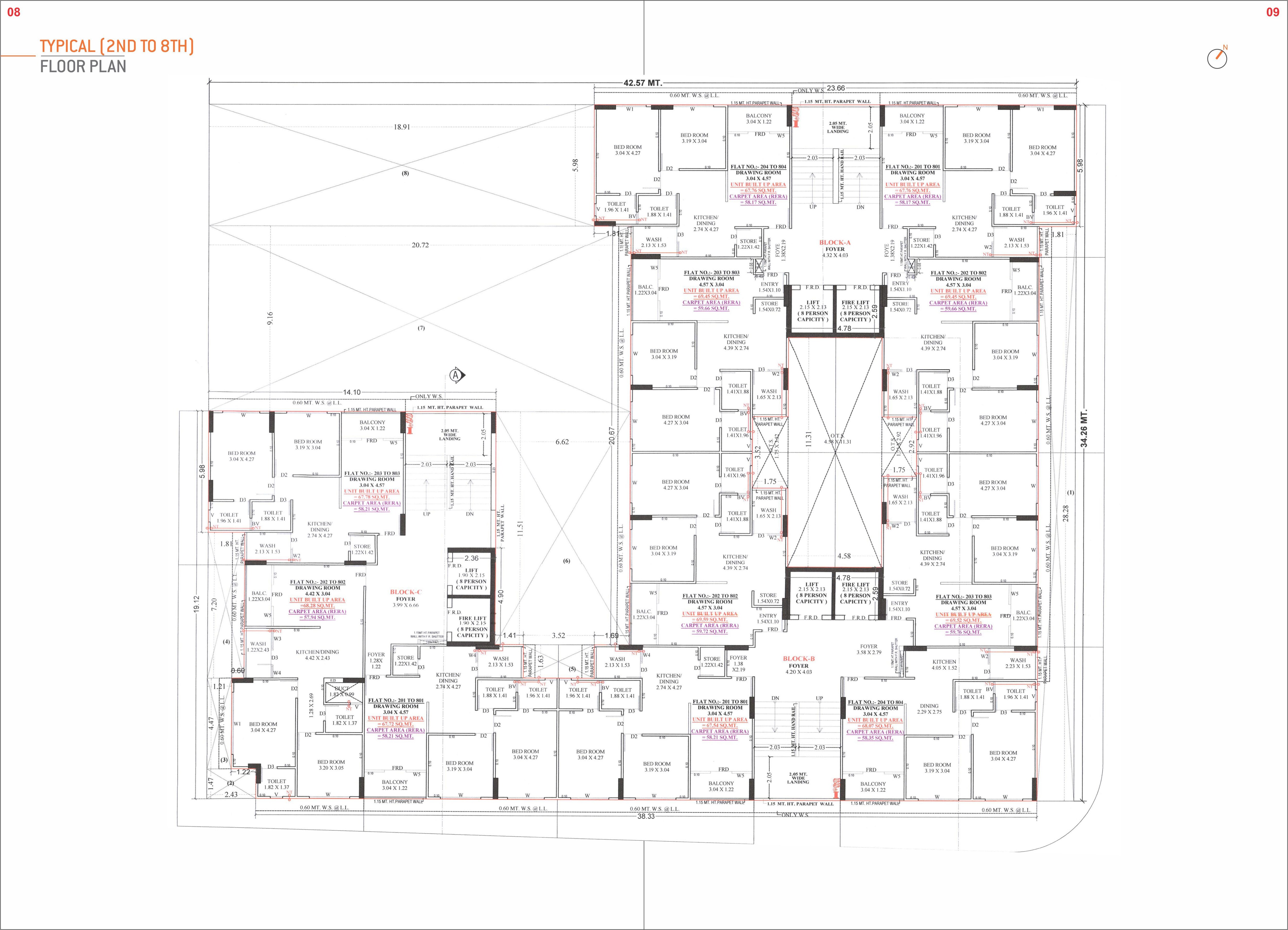 Uma Shlok 99 Floor Plans 3