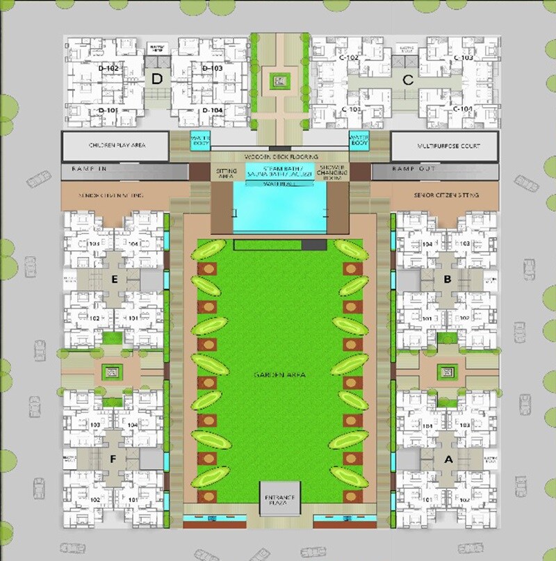 Unique Aashiyana Master Plan 1