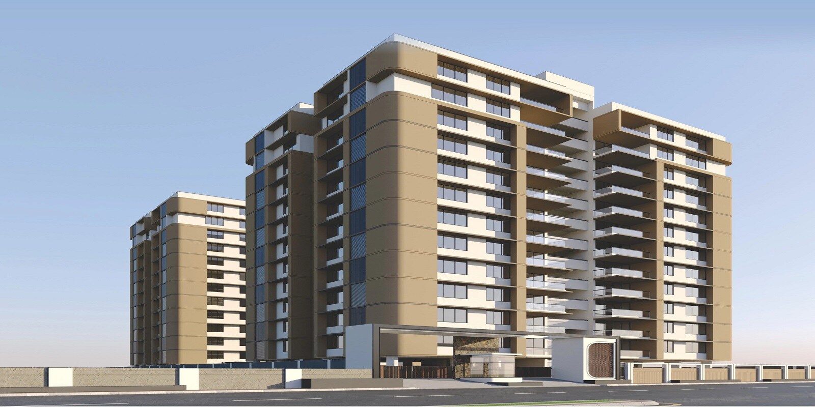 Vedant Fortune Parisar residential project in Nava Naroda