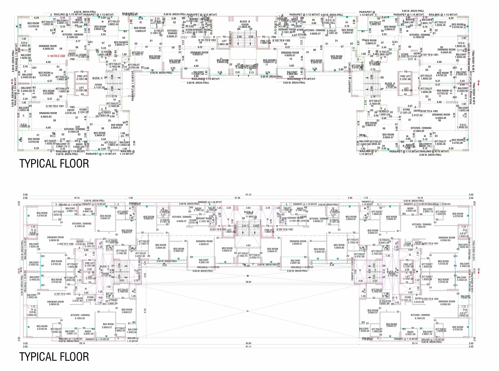 Velorum Skydeck 78 Floor Plans