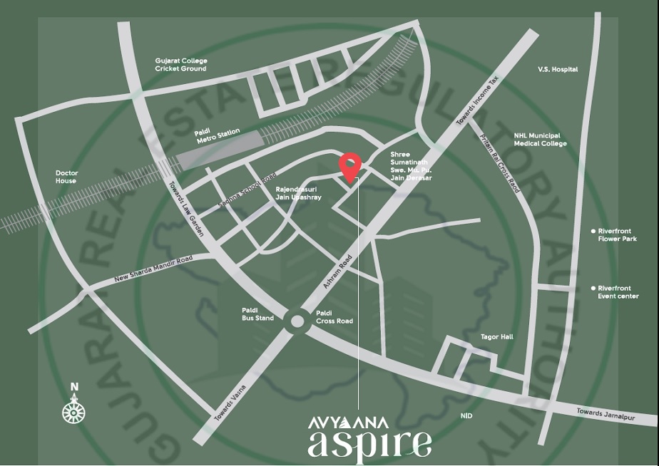 Vihaani Avyaana Aspire Location Image