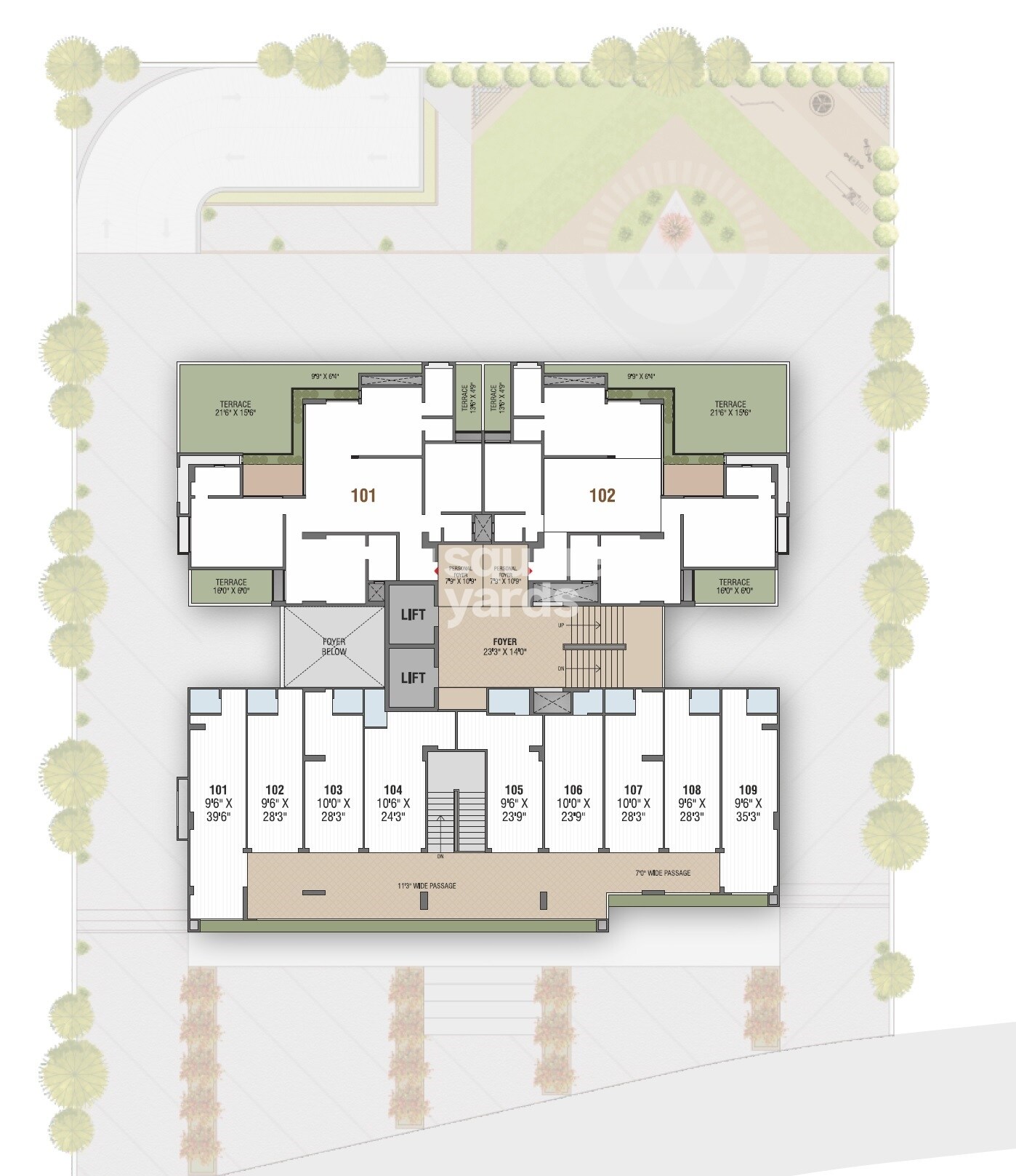 Vishakha Empyrean Floor Plans