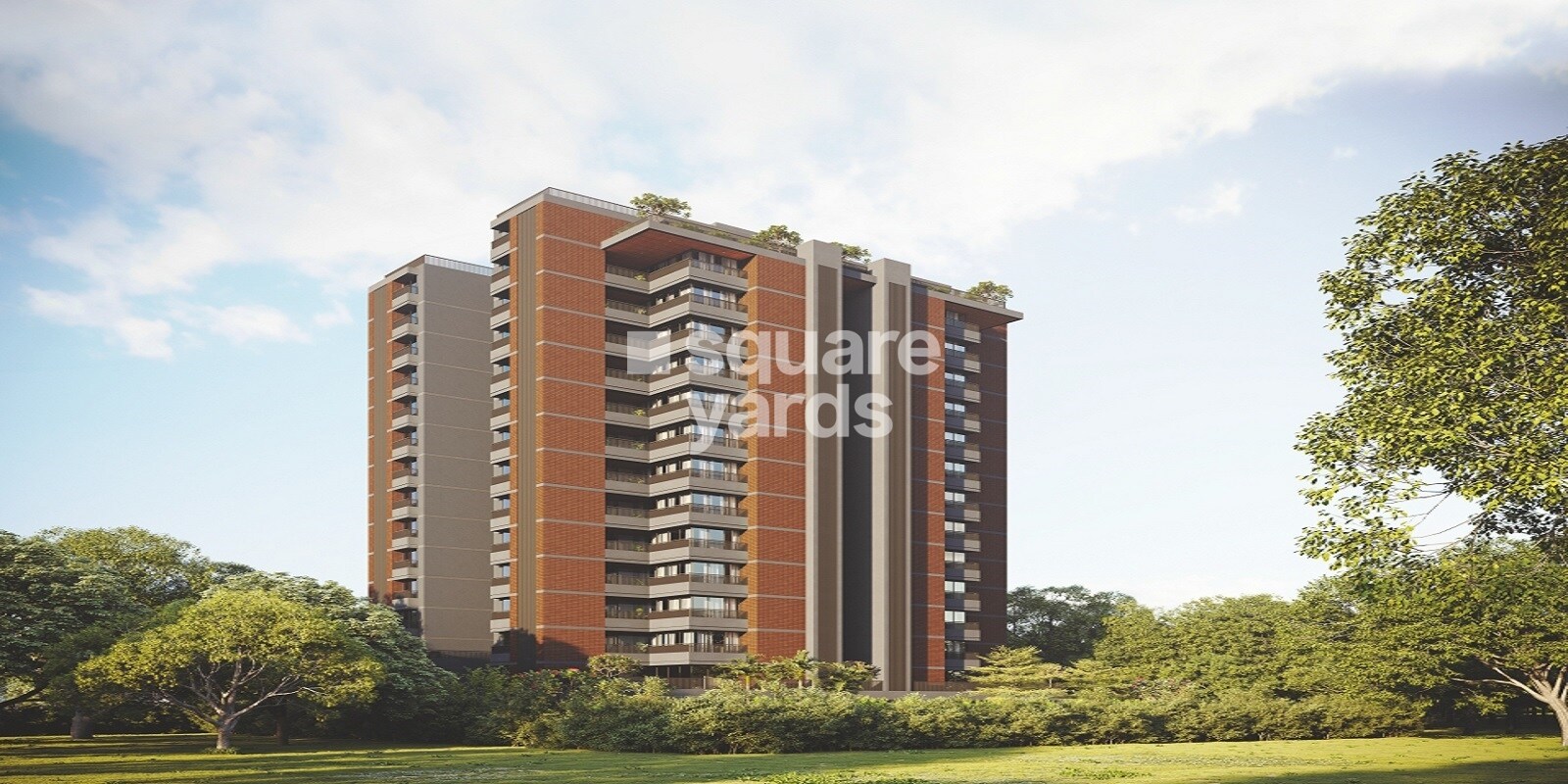 Vishakha Empyrean residential project in Chharodi Village
