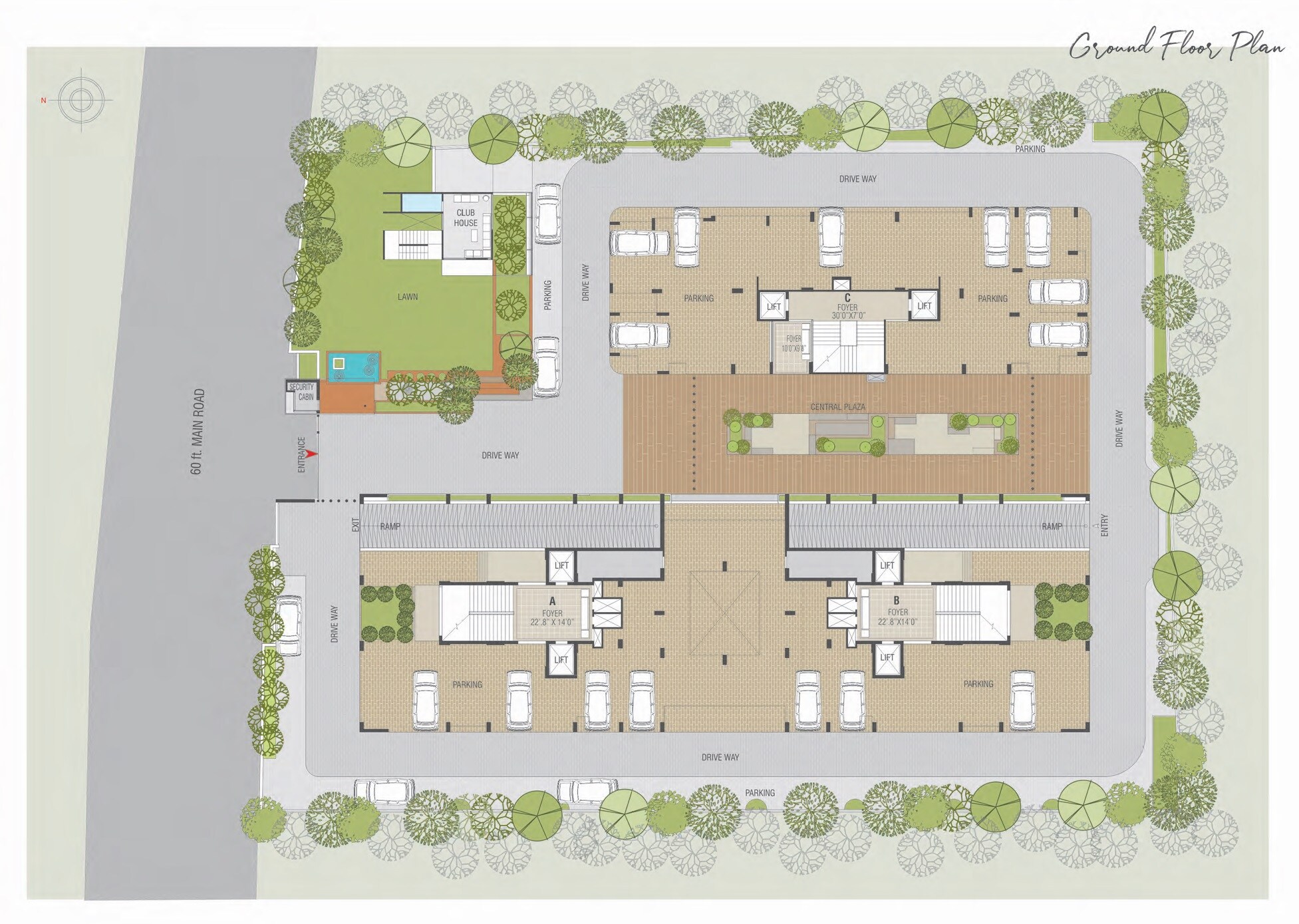 Vishwa Lake Iksa Floor Plans