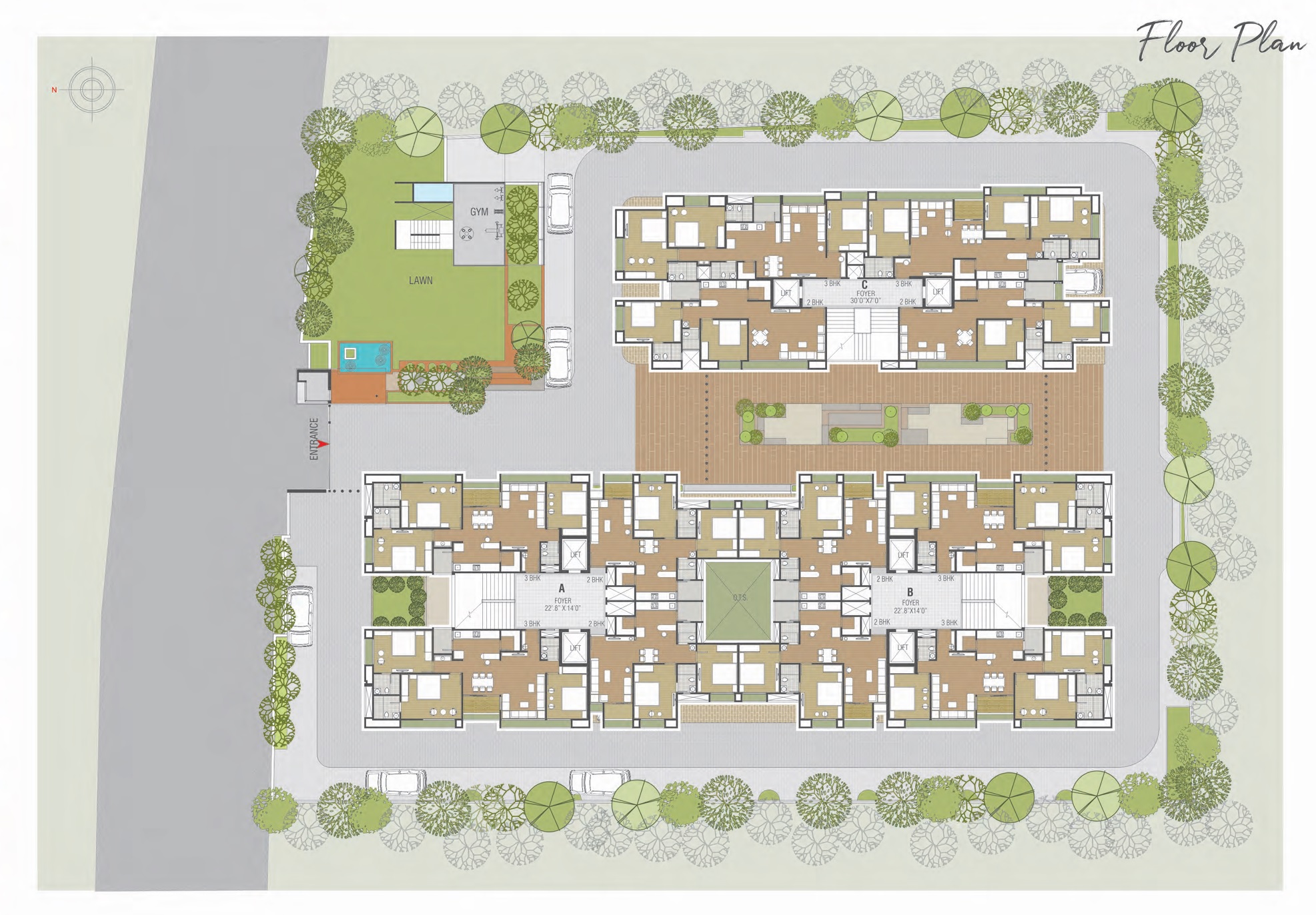 Vishwa Lake Iksa Floor Plans