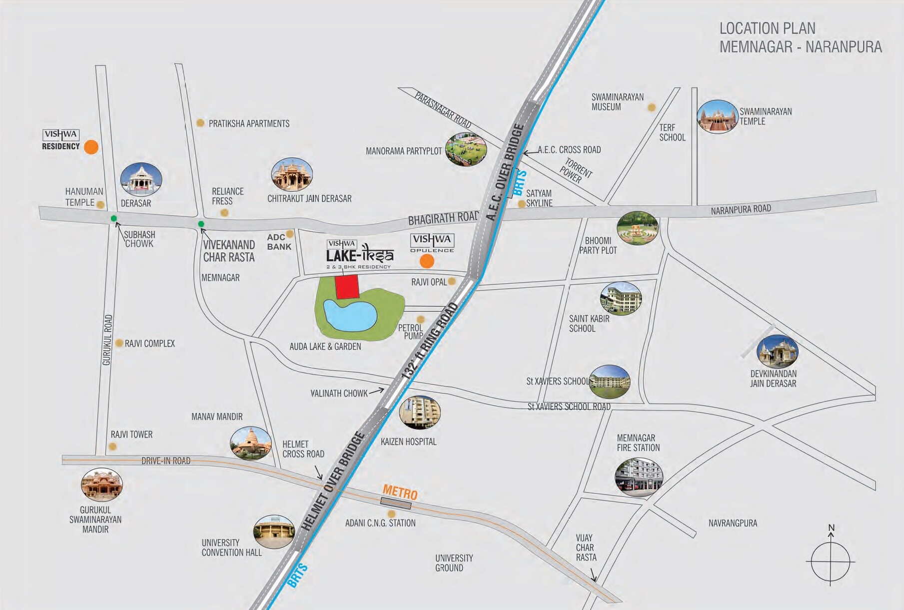 Vishwa Lake Iksa Location Image