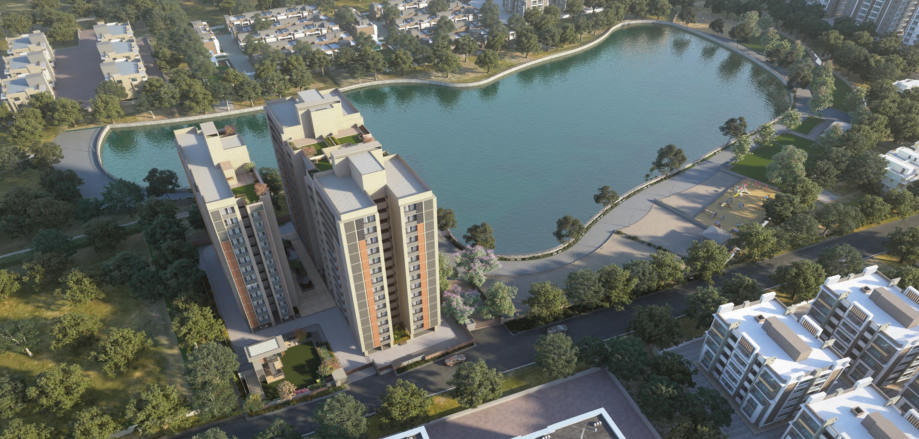 Vishwa Lake Iksa Tower View 2