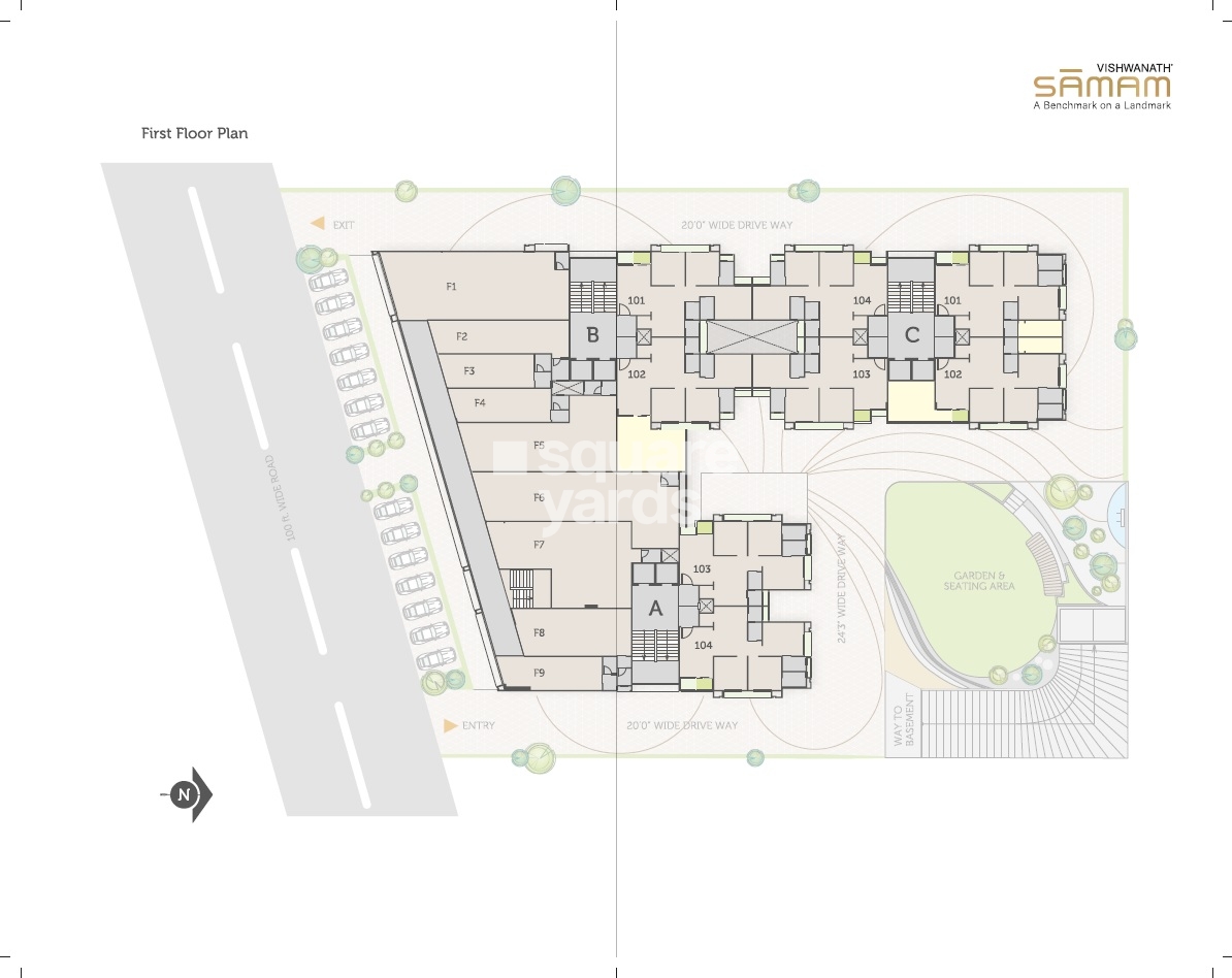 Vishwanath Samam Floor Plans