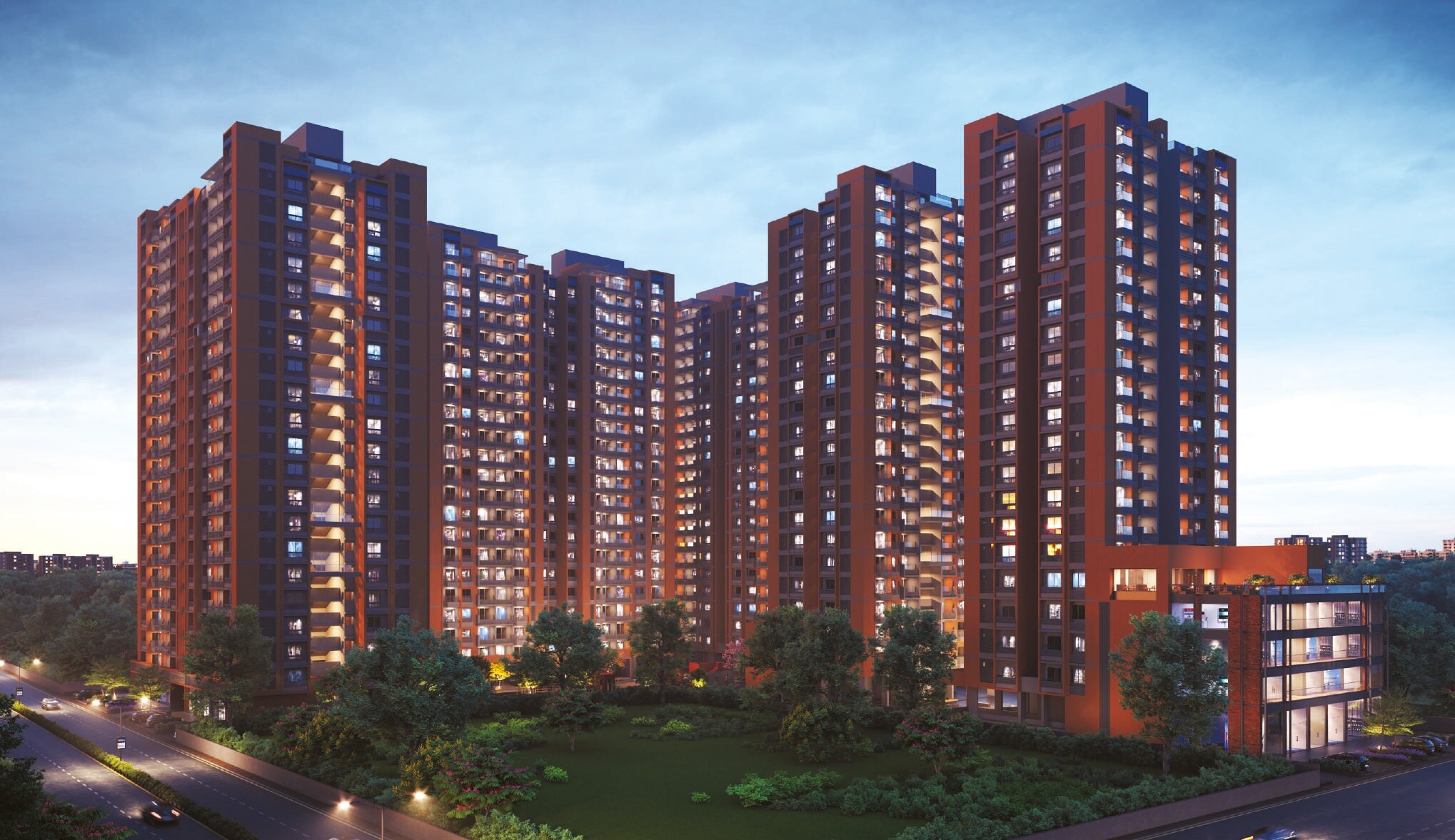 Vishwanath Sarathya West Apartment Exteriors