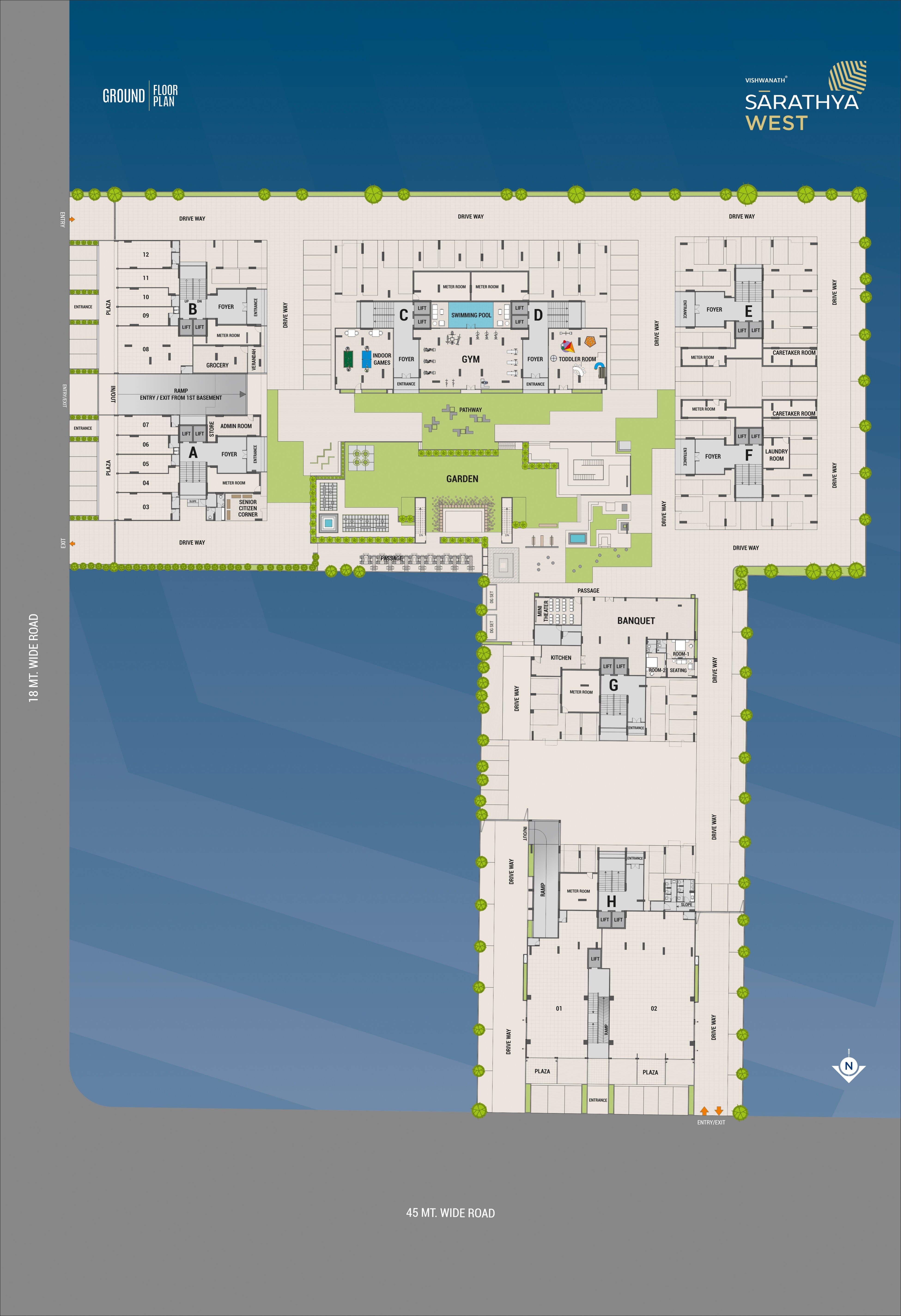 Vishwanath Sarathya West Floor Plans 2