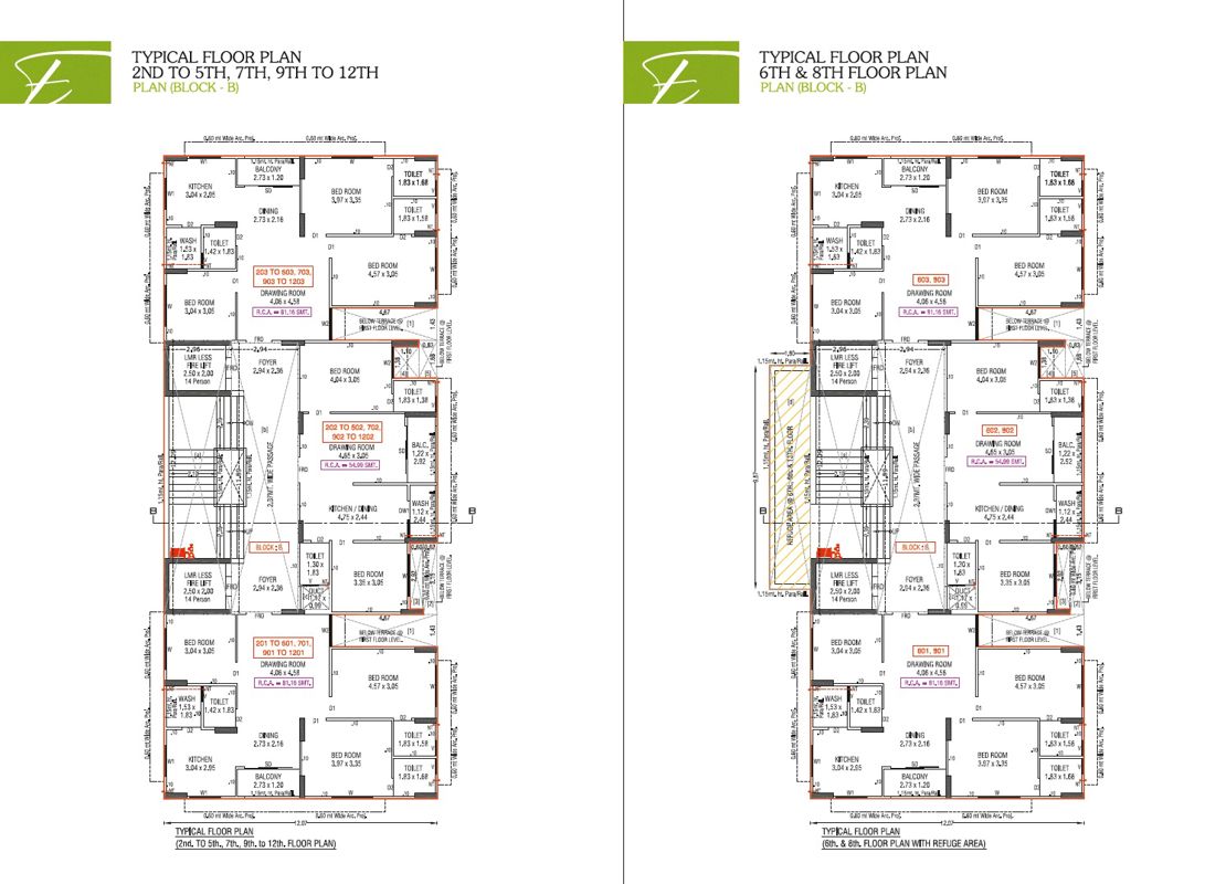Vision Pranav Eminence Floor Plans