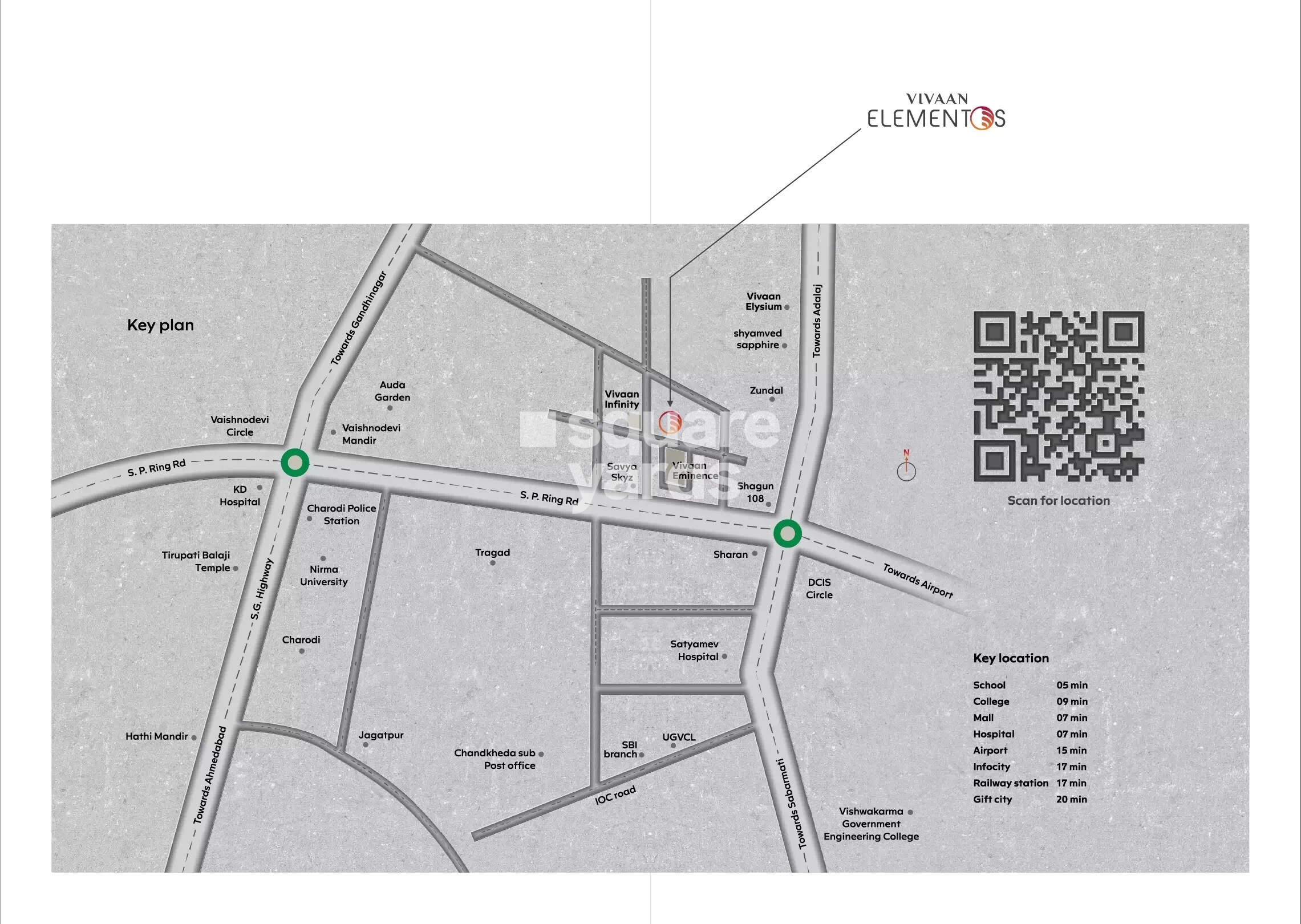 Vivaan Elementos Location Image