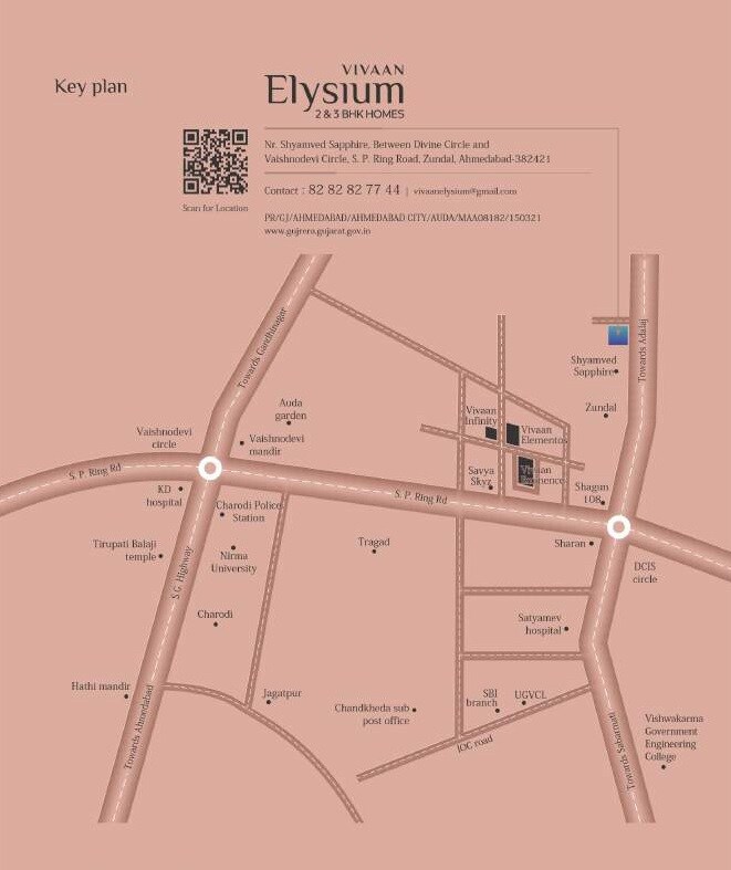 Vivaan Elysium Location Image