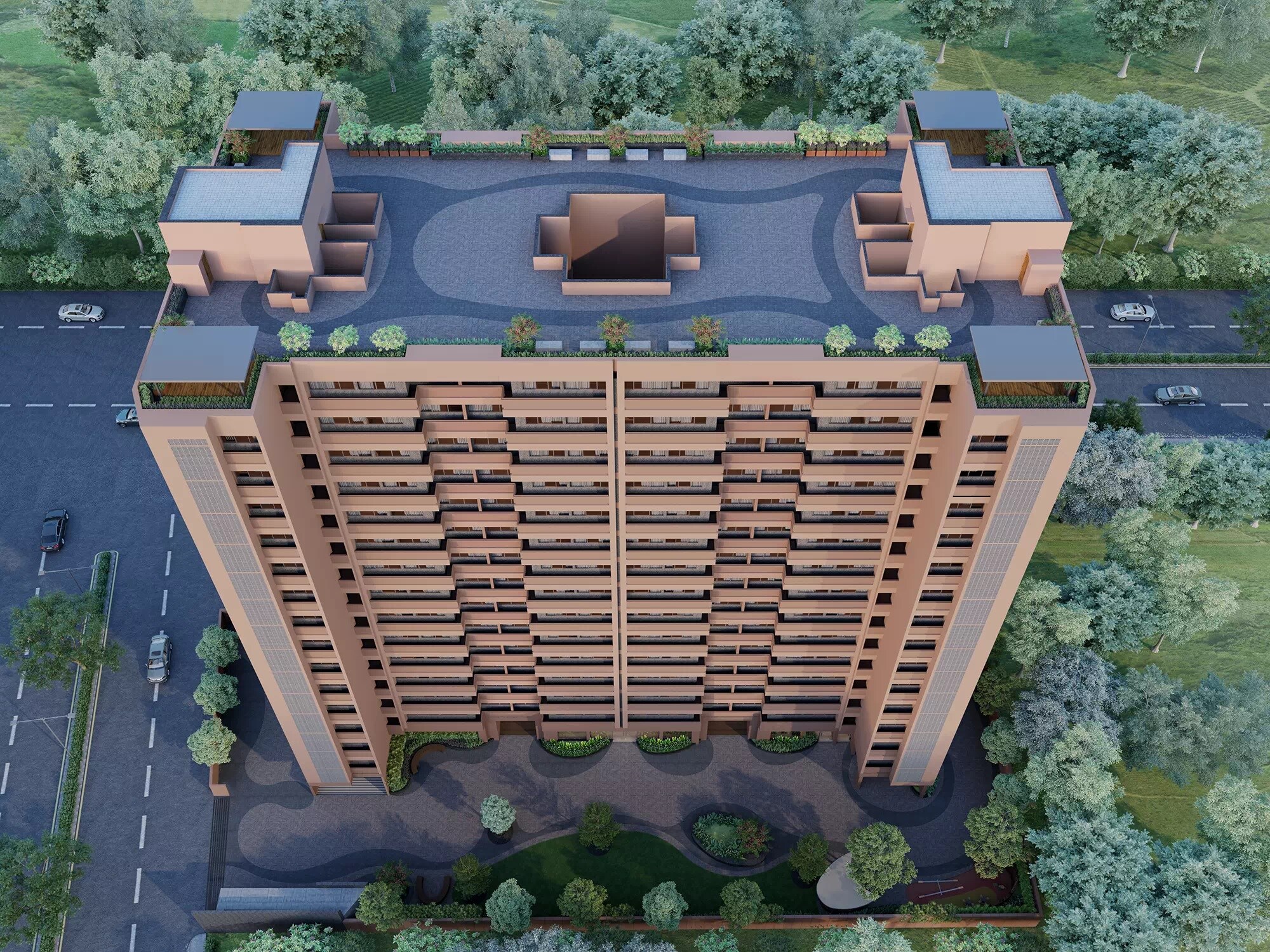 Vivaan Elysium Tower View