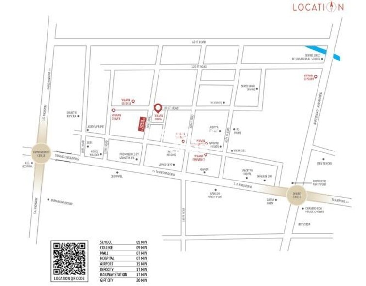 Vivaan Ixora Location Image