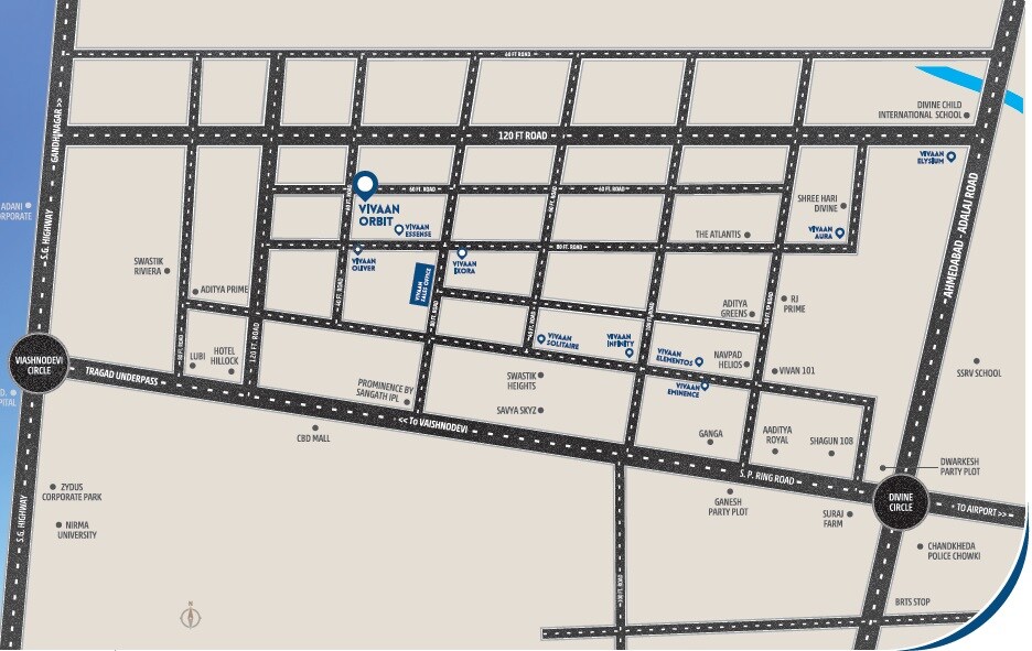 Vivaan Orbit Location Image