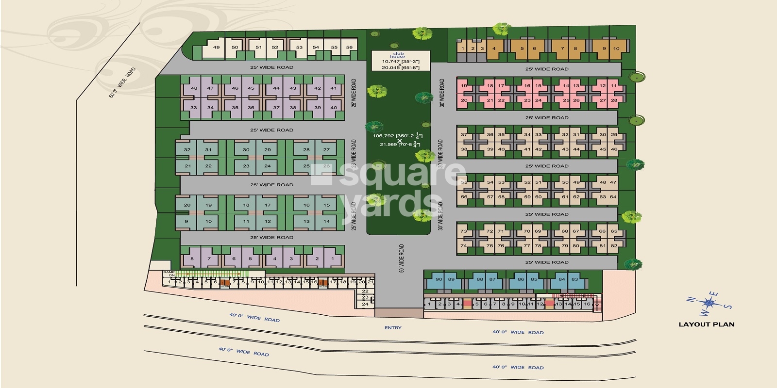 Vraj Bhoomi Master Plan Image