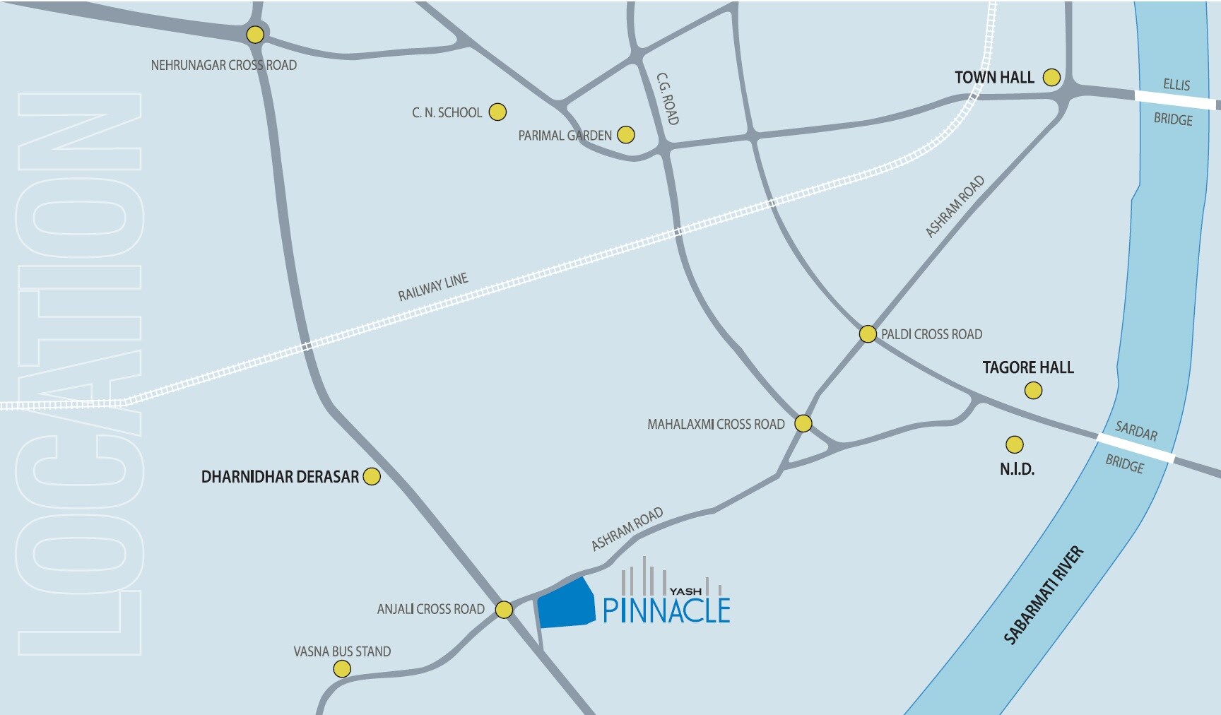 Yash Pinnacle Location Image