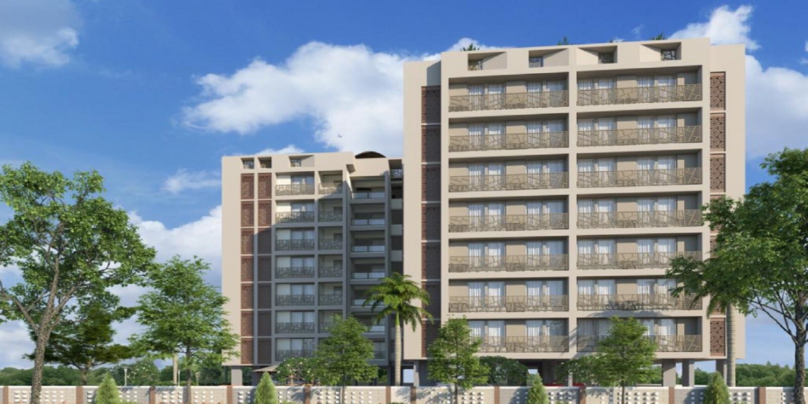 YNB Arshad Elegance residential project in Sarkhej