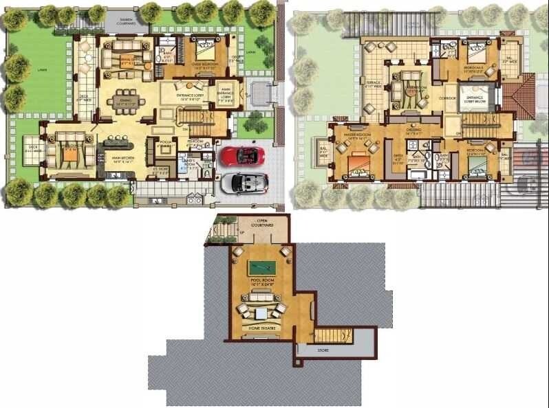 4 BHK 6966 Sq. Ft. Villa