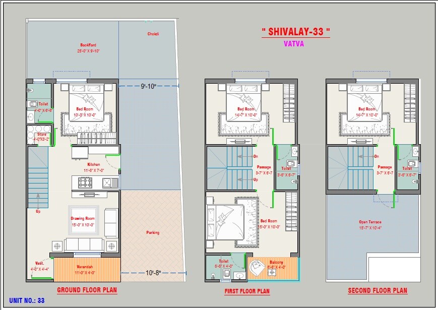4 BHK 1683 Sq. Ft. Villa