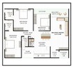 Karam Infinity Homes 3 BHK Layout