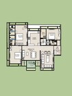 Kiara Jade 3 BHK Layout