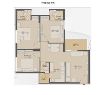  3 BHK Apartment at Pacifica Amara, Sanathal – for Sale