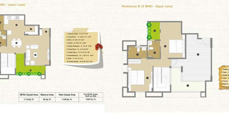 pacifica reflections penthouse 2 bhk 1240sqft 20202316112326