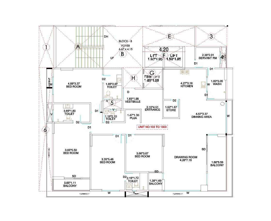 4 BHK 3375 Sq. Ft. Apartment in Rehvassa Sofitel